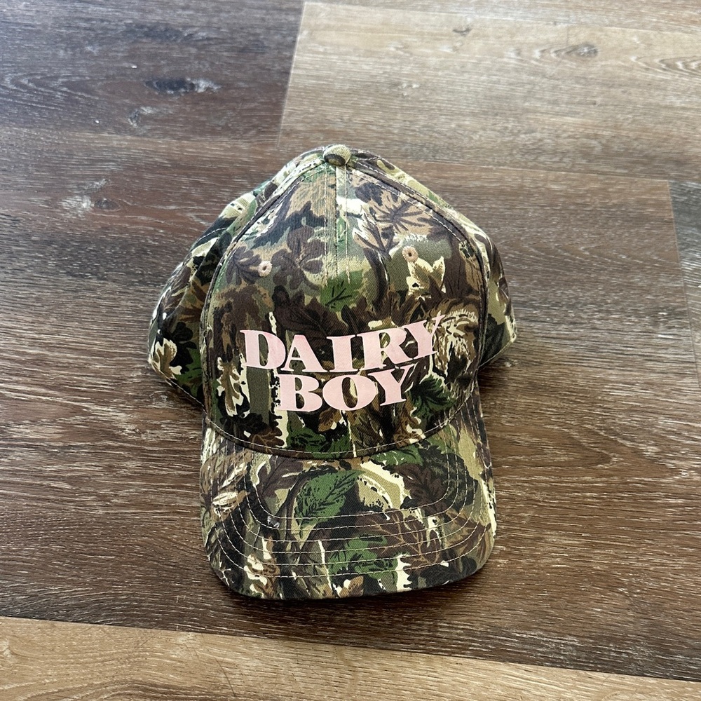 Dairy Boy Camouflage Baseball Cap